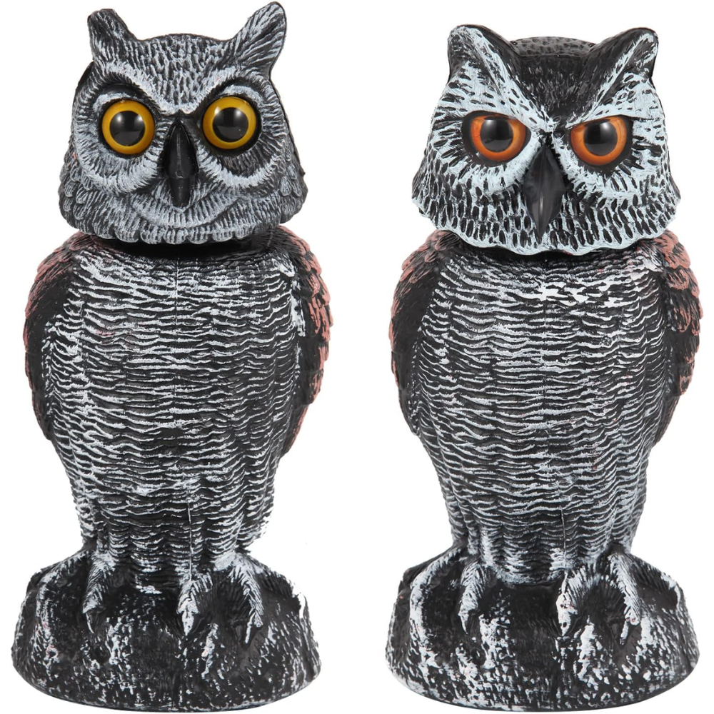 fake owl decoys
