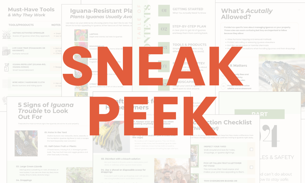sneak peek teaser with pages and an overlay