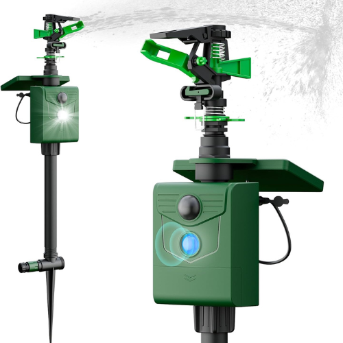 green solar water activated sprinkler