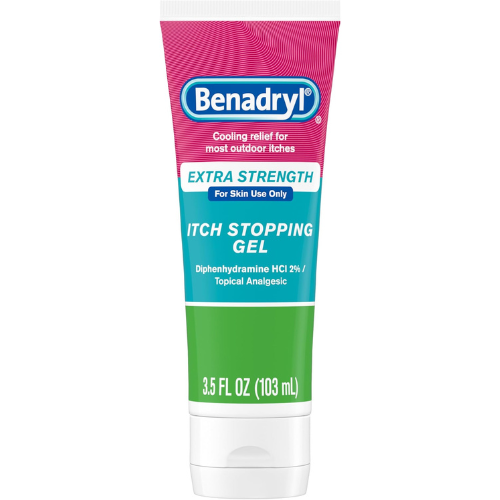 Benadryl Cooling itch relief gel tube