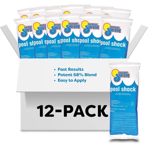 Chlorine pool shock for sanitizing Florida swimming pools